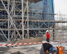 Beton kəsmə, oyma, cilalama, epoksid işləri