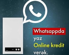Online sifarişlə radiator və Kombi İlkin ödənişsiz