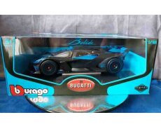 Коллекционная модел Bugatti Bolide W16.4 blue carbon 2020