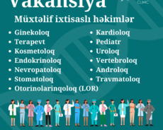 "Medilife clinic" Həkim Vakansiyası