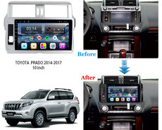 "Toyota Prado 2014-2017" android monitor