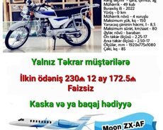 Daxili kreditlə Faizsiz mopedlərin satışı 84