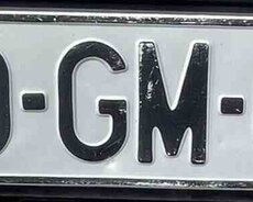 Avtomobil qeydiyyat nişanı -10-GM-666