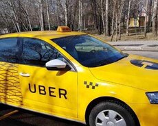 Uber sirketine taksi sürücüsu
