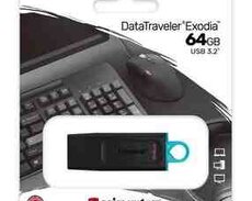 Kingston DataTraveler Exodia 64GB USB 3.2 DTX64GB