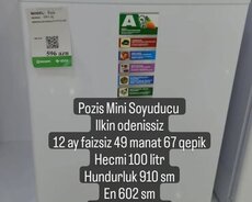 Pozis Mini Soyuducu Ilkin ödənişsiz Faizsiz