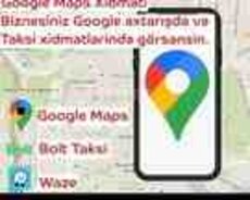 Google Maps xəritə xidməti