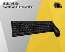 Klaviatura və Mouse Jedel WS650