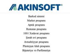 Akinsoft barkod proqramı