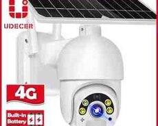 Smart 4g solar ptz kamera 360
