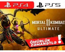 PS4PS5 üçün Mortal Kombat 11 Ultimate oyun diski