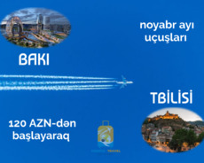 Bakı Tbilisi aviabileti