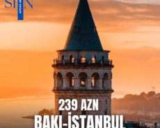 İlin fürsəti Bakı-İstanbul uçuşu şokqiymətə