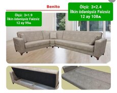 kreditlə Ilkin ödənişsiz Faizsiz Divanlar