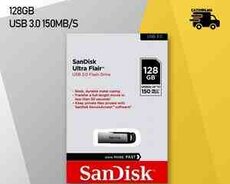 Flaş kart Sandisk 128GB Usb 3.0 Ultra Flair