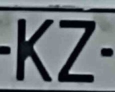 Avtomobil qeydiyyat nişanı - 10-KZ-177
