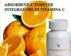 Forever C vitamini - Yulaf tərkibli təbii/ Absorbent-c
