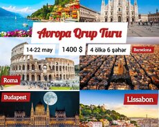 İspaniya İtaliya Macaristan Portuqaliya turu