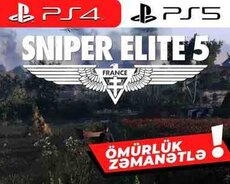PS4PS5 üçün Sniper Elite 5 oyunu