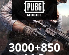 Pubg Mobile 3000 + 850 Uc