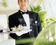 Restorana Ofisiant Tələb Olunur