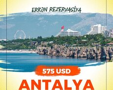 Erkən rezervasiya Antalya