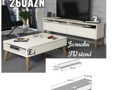 Tv.stend və jurnal masa