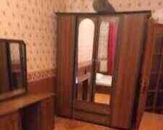 2-otaqlı mənzil kirayə verilir, Gənclik m., 70 m