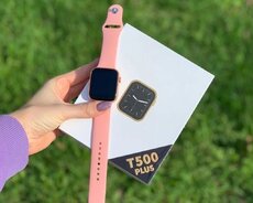 Smart saat - watch t500 - ağıllı saat Tam ekran və 2 yan düymə zəng