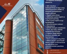 Vergi, Audit, Mühasibatlıq və kargüzarlıq xidmətləri