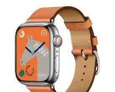 Apple Watch 8 Hermes Orange 45mm