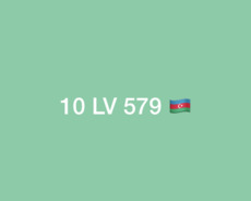 Qeydiyyat nişanı 10 Lv 579