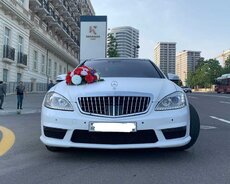 mercedes s class bey gelin toy maşıni sifarişi