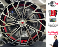 Toyota Priusa uyğun 17lik disklər