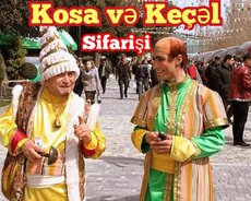 Kosa və keçəl sifarişi