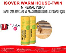 İzolyasiya yunu "Isover Warm House Twin"