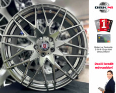 Vossen 5x100 R17 Gümüşü disklər