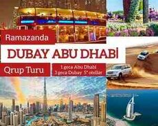 Dubay Abu Dhabi qrup turu 20-24 Aprel (4 gecə 5 gün)