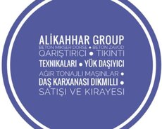 Hər Növ ağır tonajlı Texnikalari