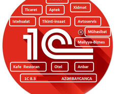1C 8.3 mühasibat Ticarət Anbar proqrami