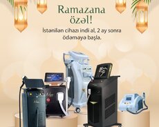 Lazer və kosmetoloji cihazların nağd və kreditlə satışı 5