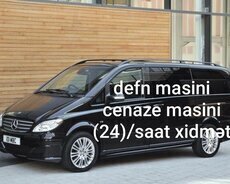 Dəfn maşını cənazə maşını 24 saat