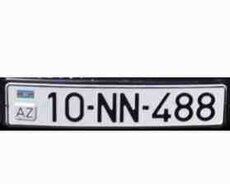 Avtomobil qeydiyyat nişanı - 10-NN-488