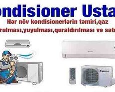 Kondisionerlərin quraşdırılması və təmiri