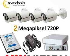Kamera dəsti Hikvision 2mp