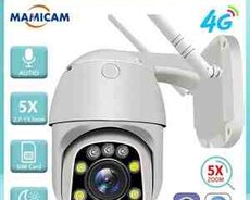 4G sim kartlı PTZ Smart 360 kamera 3MP