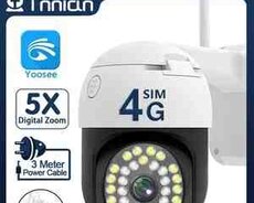 4G sim kartlı PTZ Smart 360 kamera 3MP