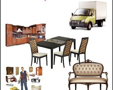 Yükdasima maşın fəhlə xidməti