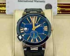 Qol saatı Ulysse Nardin Dual Time Steel Gold Ceramic
