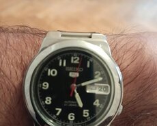 Seiko5 arginal yapon saati mexanikidi tezekimidi az işlenib